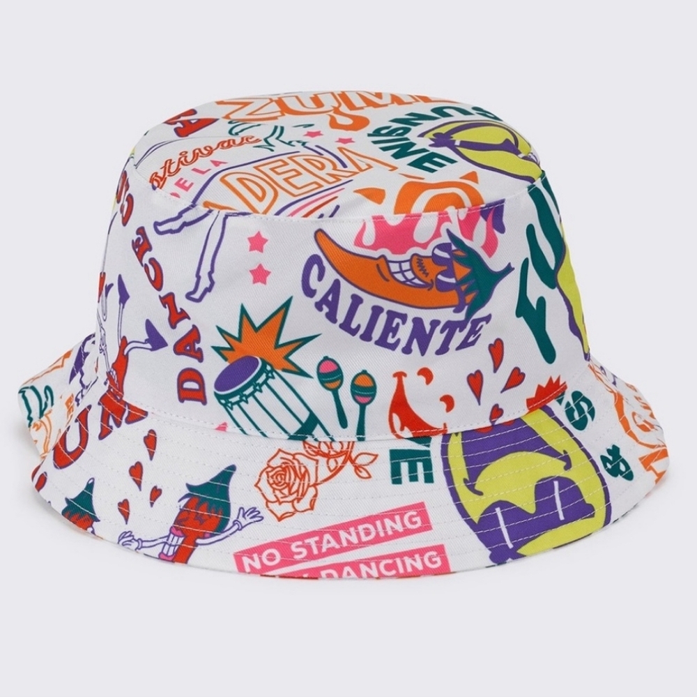 Zumba Unisex Fun & Sunshine Bucket Hat NWT